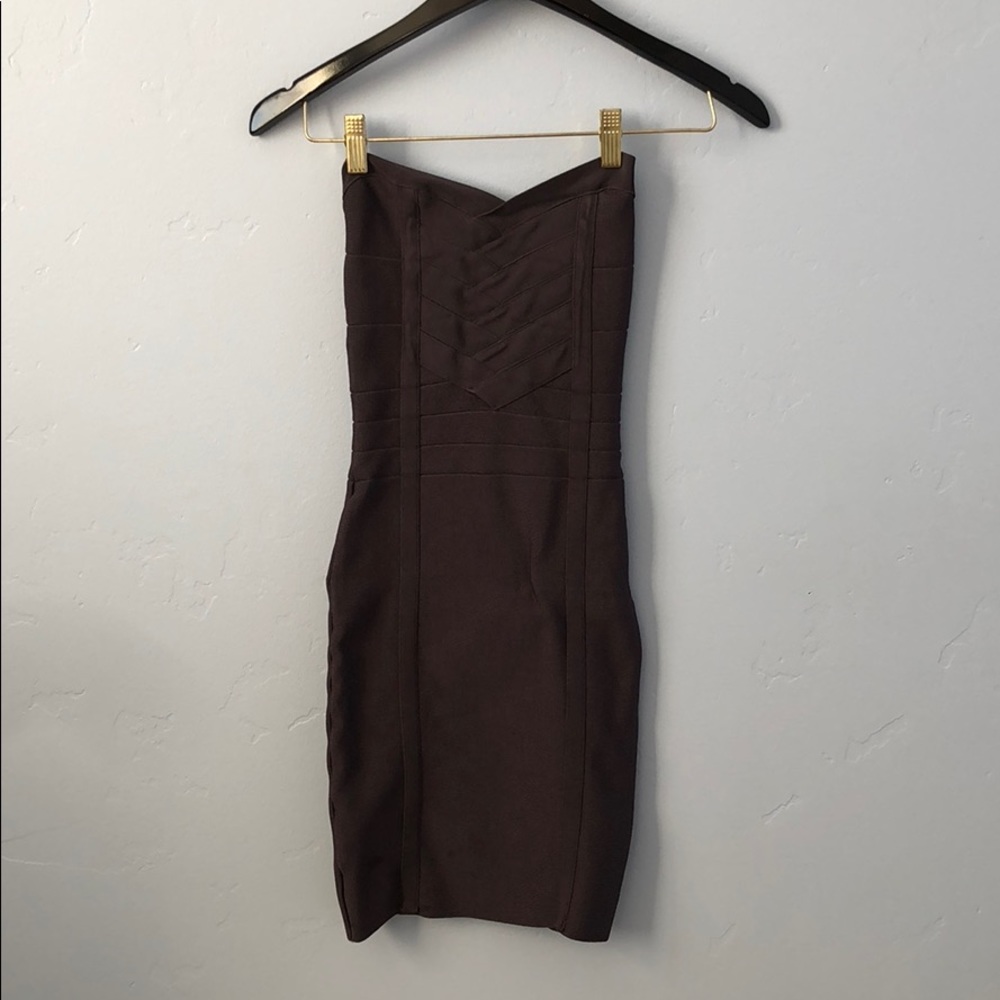 Bodycon purple dress